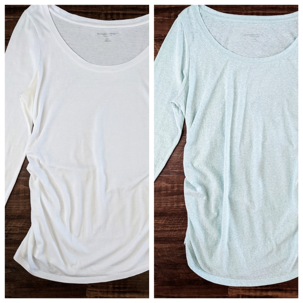 Liz Lange Maternity Set of 2 Tee Shirts